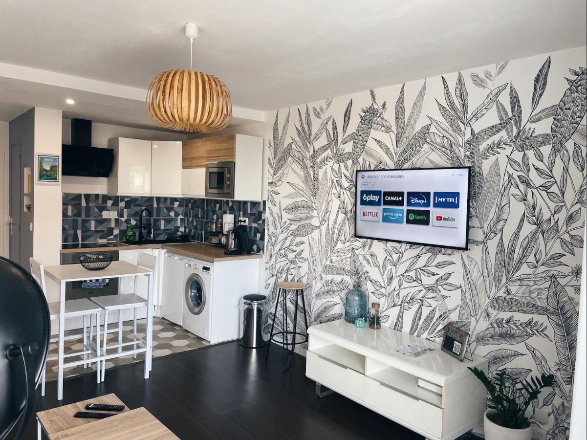 New: Appartement Tout Confort + Parking Gratuit Amiens Eksteriør bilde