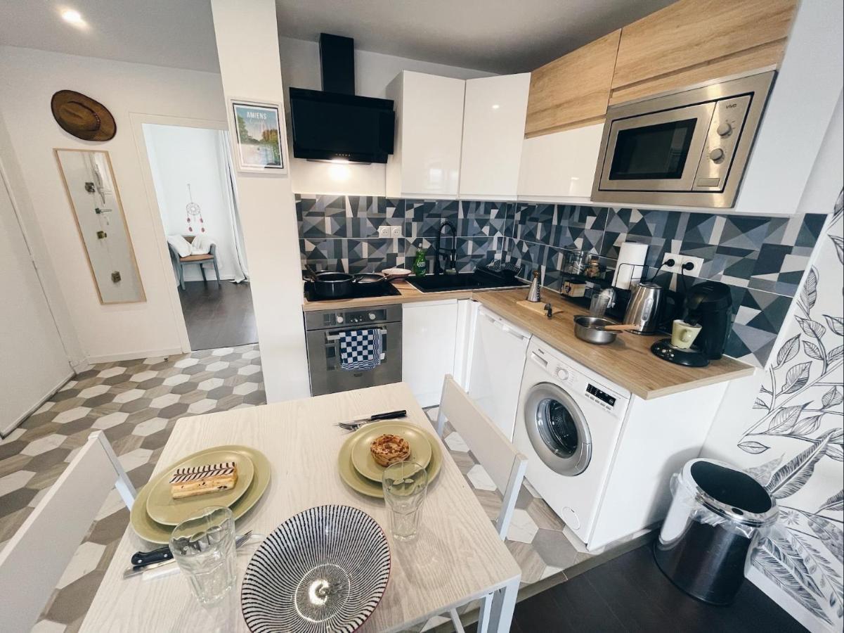 New: Appartement Tout Confort + Parking Gratuit Amiens Eksteriør bilde
